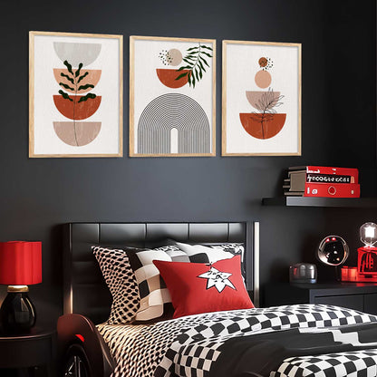 Boho Wall Art Paintings for Living Room Bedroom