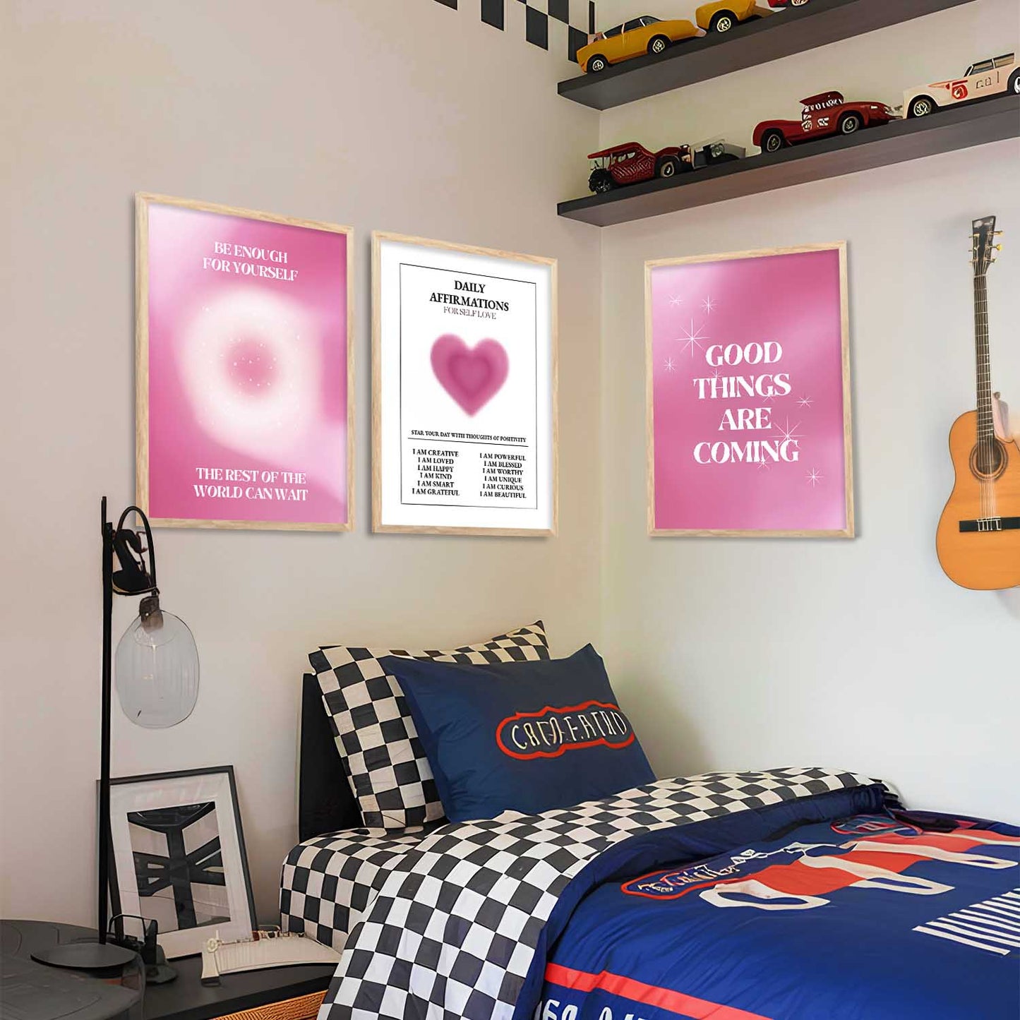 Affirmations  Motivational Wall Art Paintings for Living Room Bedroom