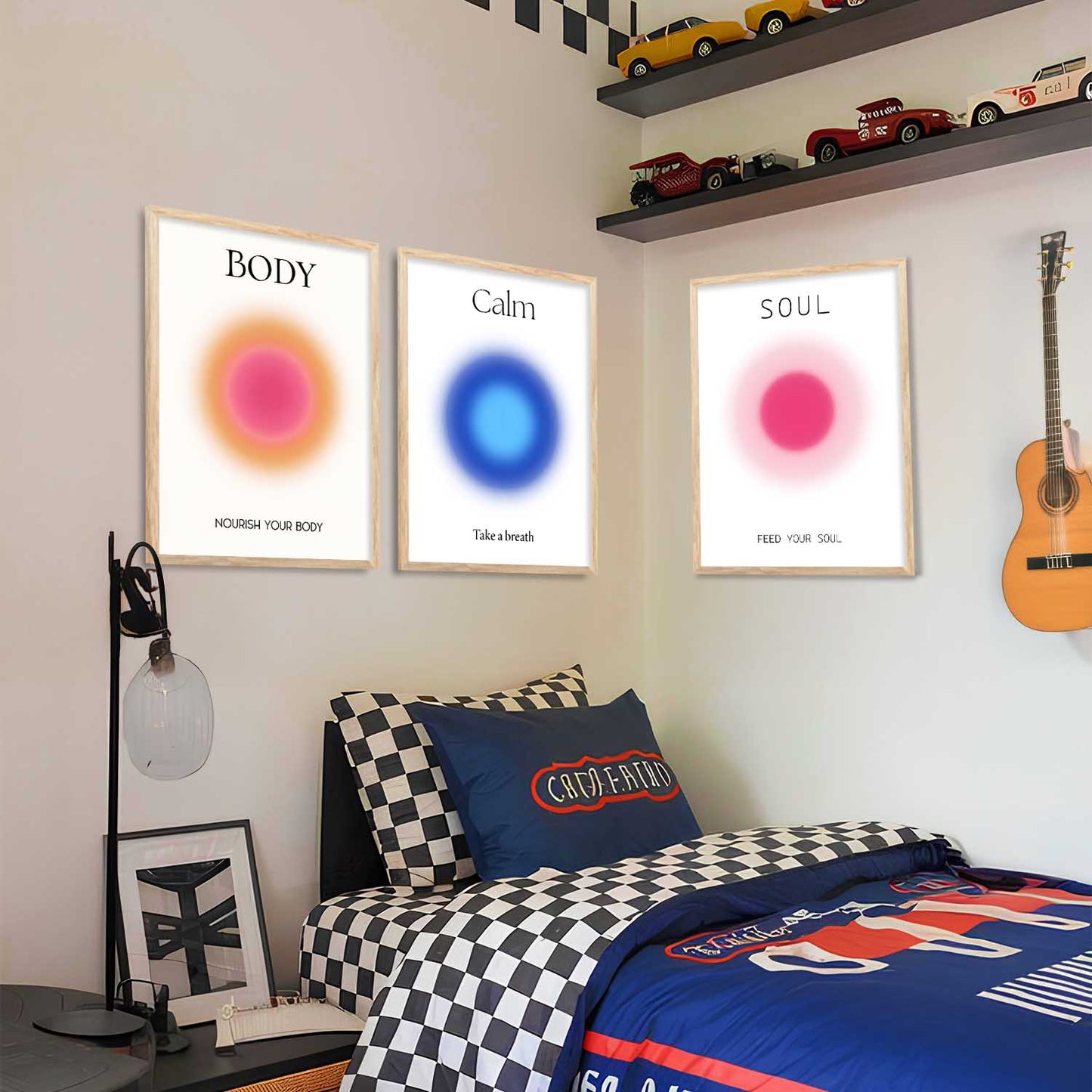 Daily Affirmations  Motivational Wall Art Paintings for Living Room Bedroom