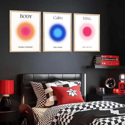 Daily Affirmations  Motivational Wall Art Paintings for Living Room Bedroom