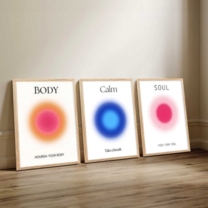 Daily Affirmations  Motivational Wall Art Paintings for Living Room Bedroom