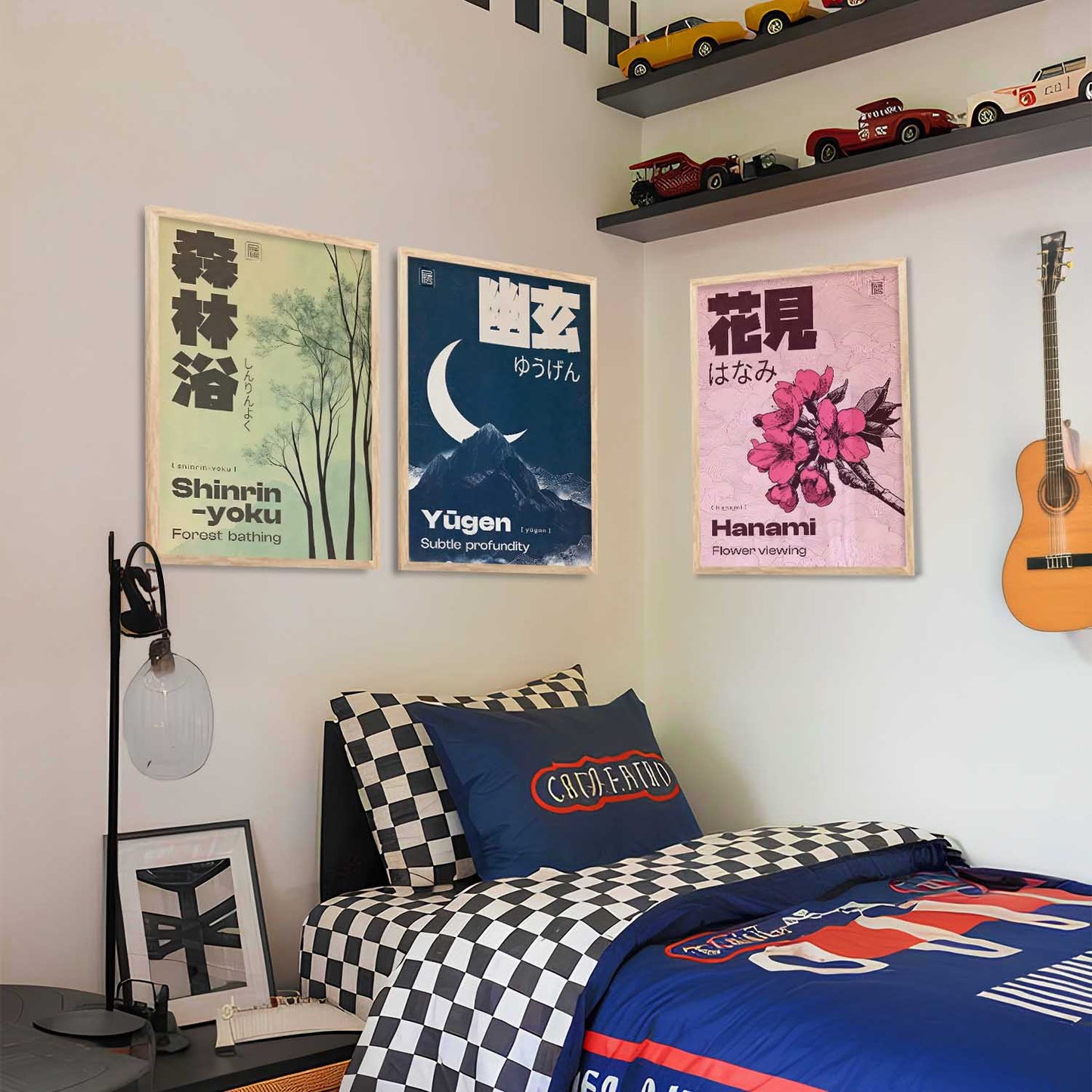 Japanese Nature Wall Art Paintings for Living Room Bedroom