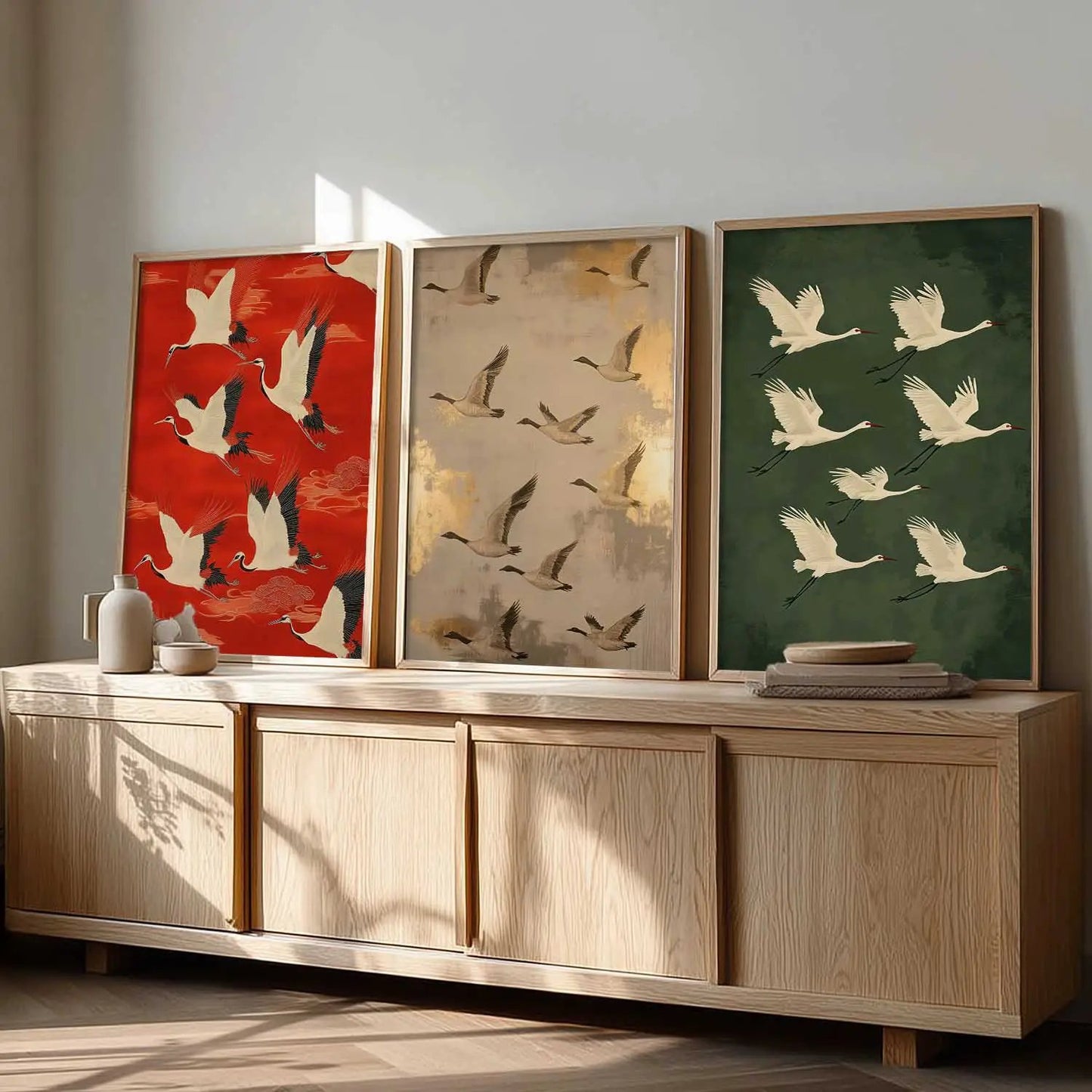 Japanese Nature Wall Art Paintings for Living Room Bedroom