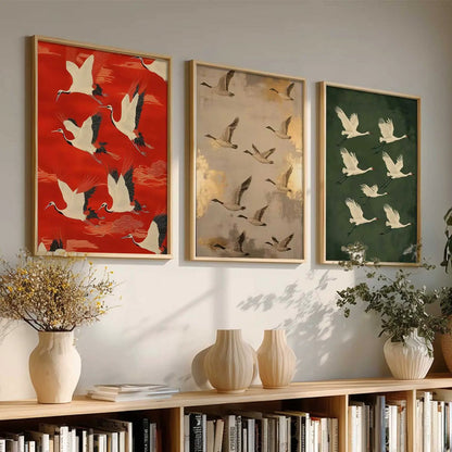 Japanese Nature Wall Art Paintings for Living Room Bedroom
