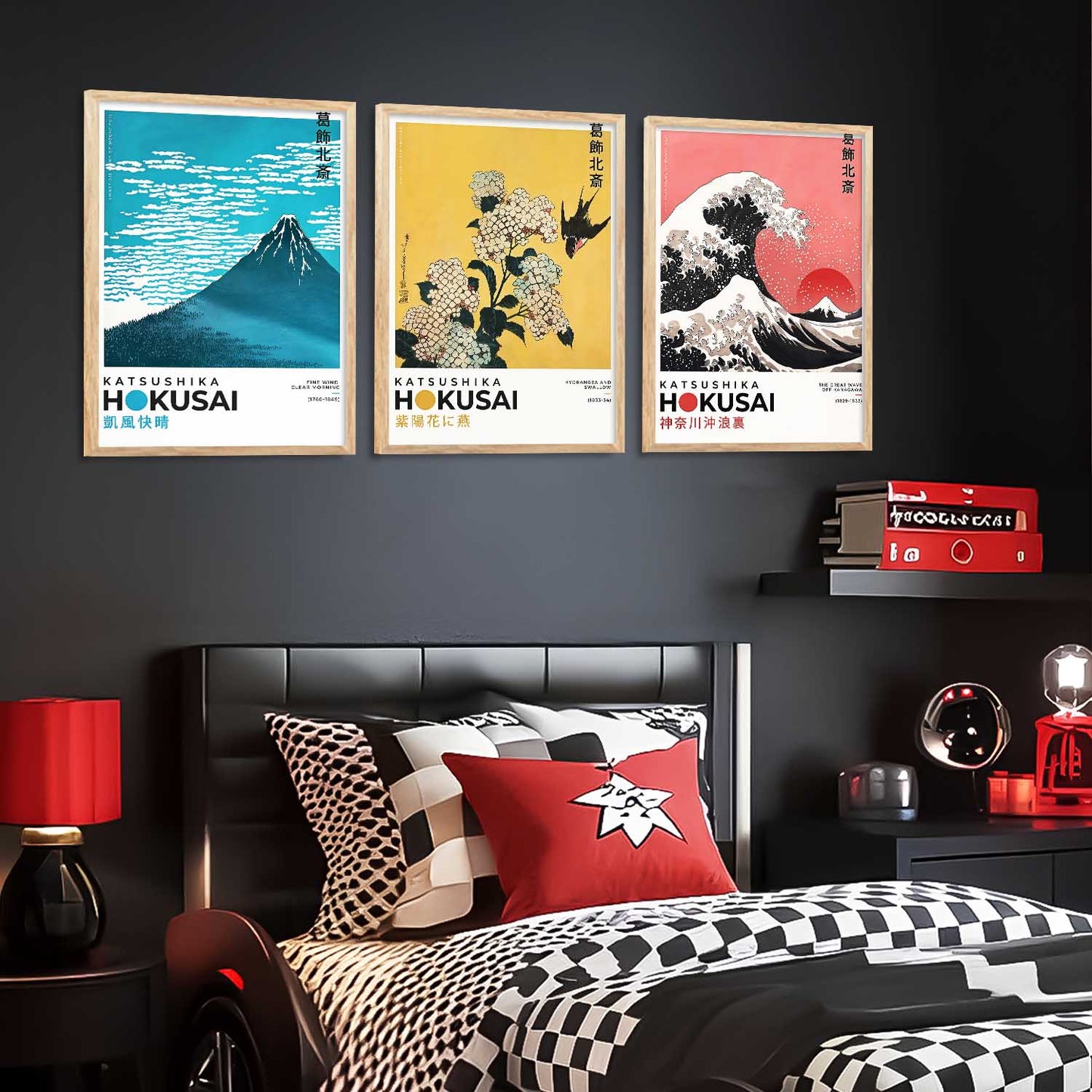 Japanese Nature Wall Art Paintings for Living Room Bedroom