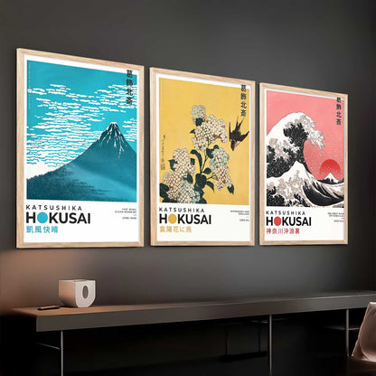 Japanese Nature Wall Art Paintings for Living Room Bedroom