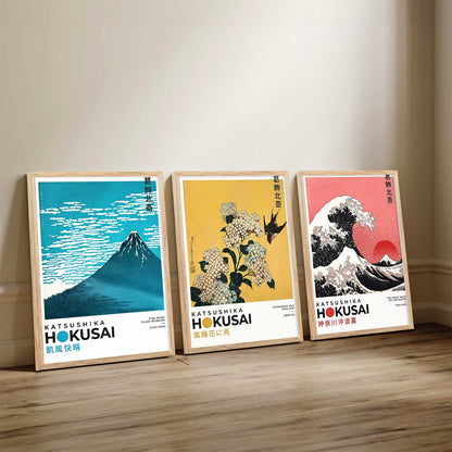 Japanese Nature Wall Art Paintings for Living Room Bedroom