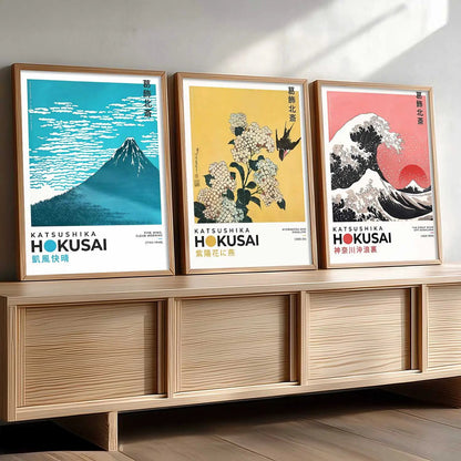 Japanese Nature Wall Art Paintings for Living Room Bedroom