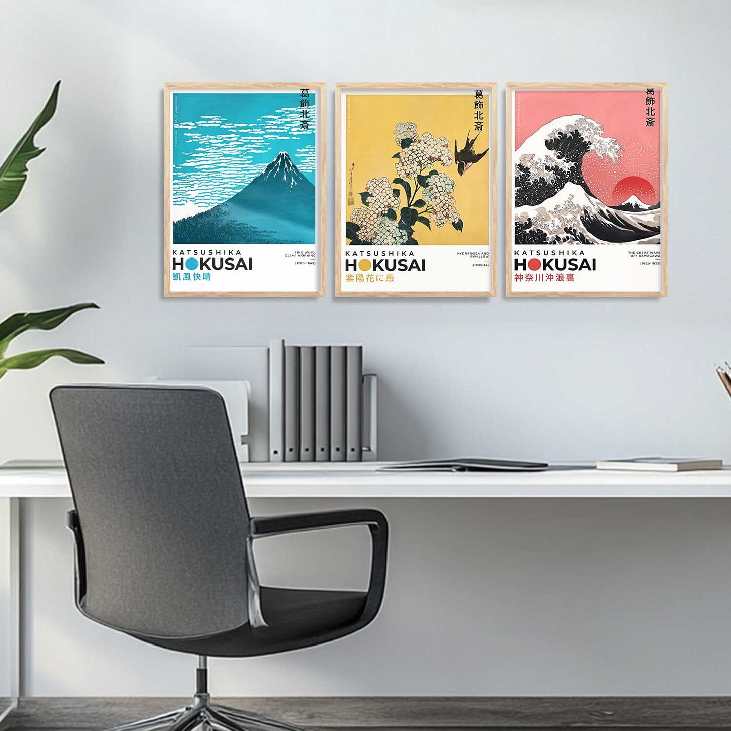 Japanese Nature Wall Art Paintings for Living Room Bedroom