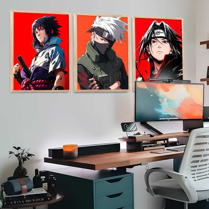 Japanese Anime Wall Art Paintings for Living Room Bedroom