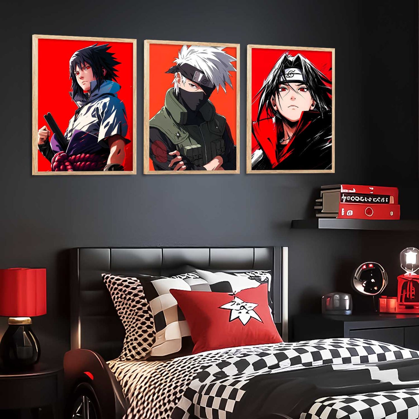 Japanese Anime Wall Art Paintings for Living Room Bedroom
