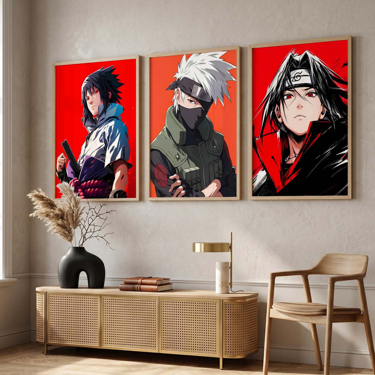 Japanese Anime Wall Art Paintings for Living Room Bedroom