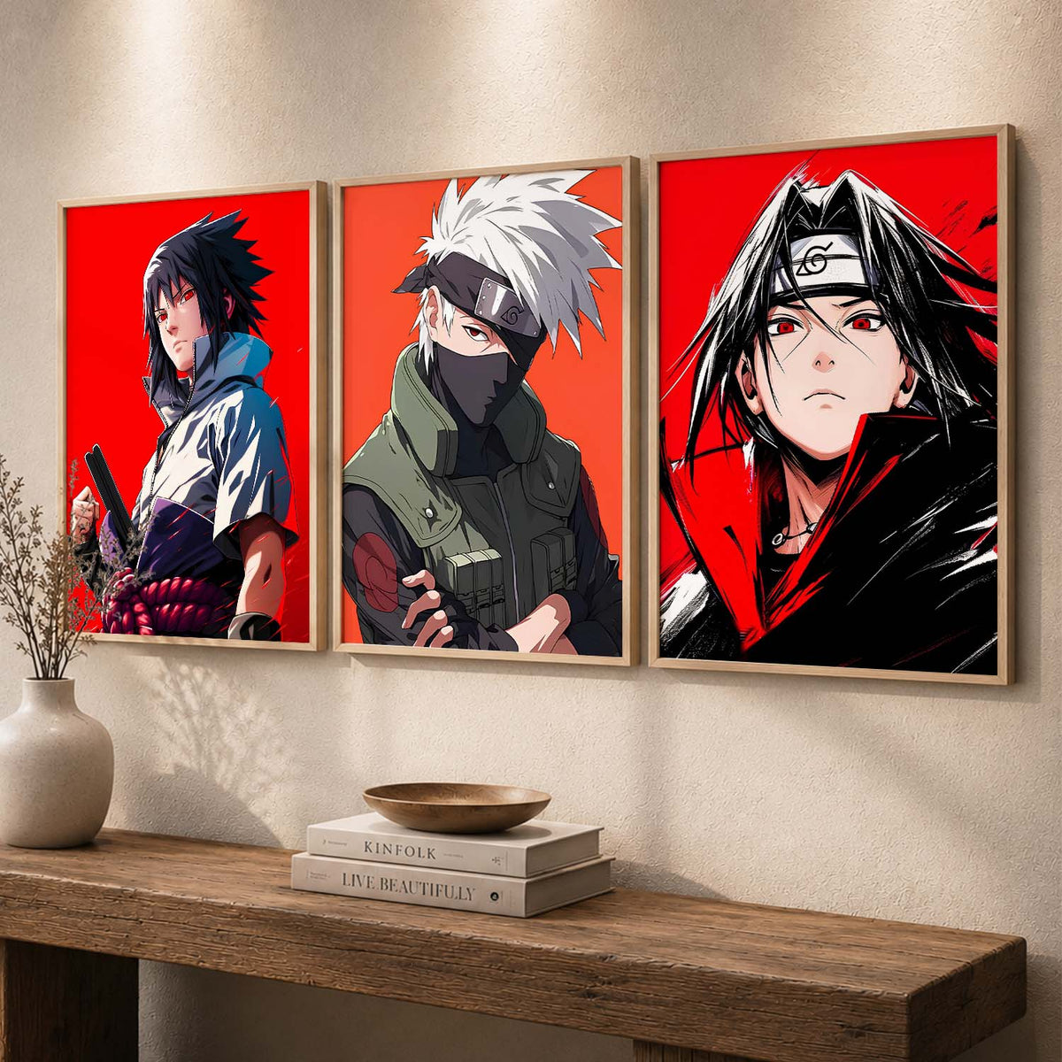 Japanese Anime Wall Art Paintings for Living Room Bedroom