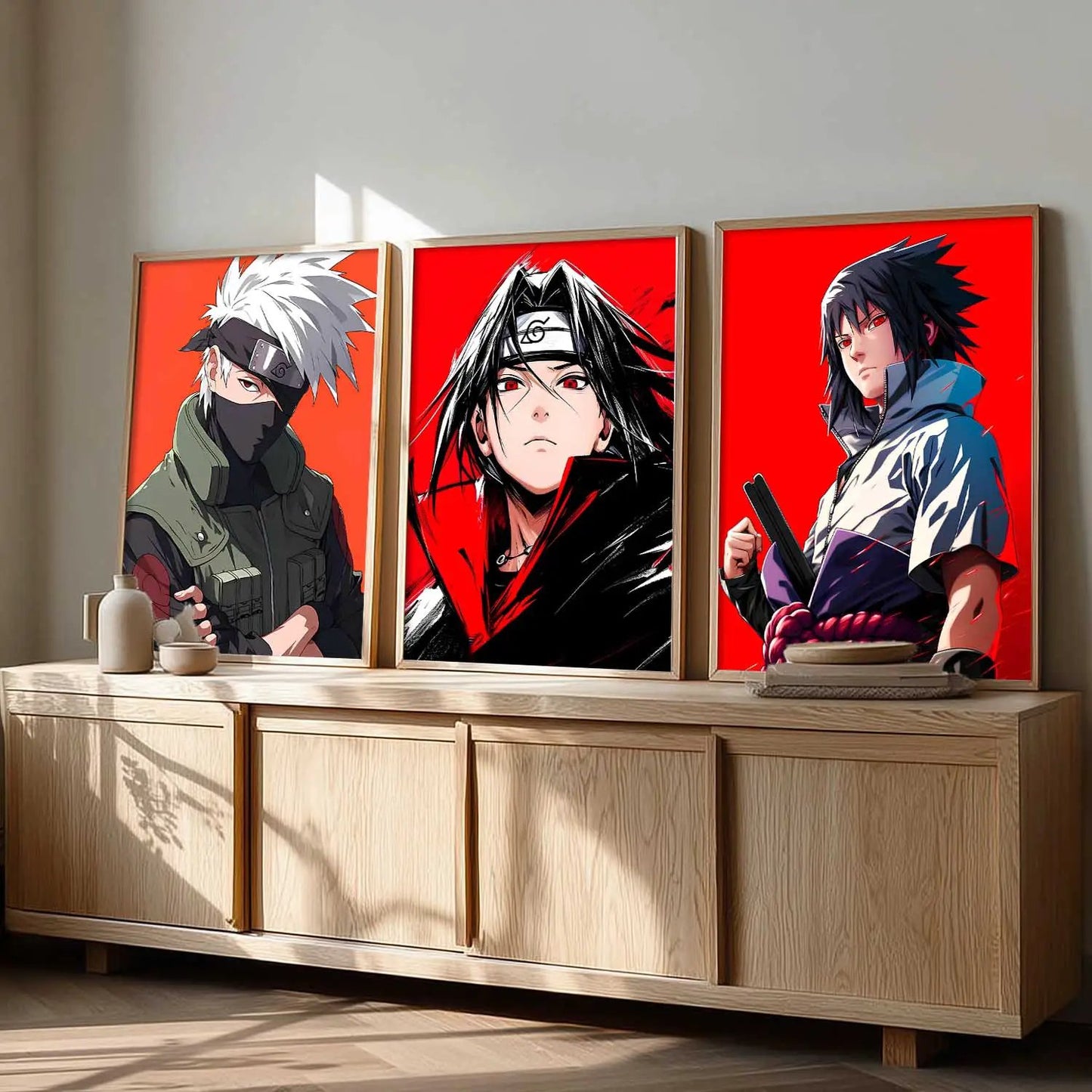 Japanese Anime Wall Art Paintings for Living Room Bedroom