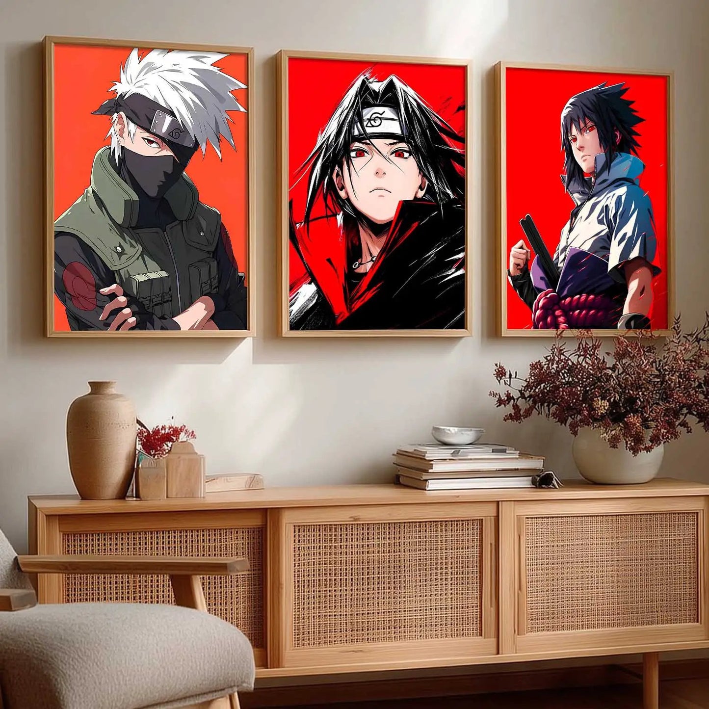 Japanese Anime Wall Art Paintings for Living Room Bedroom