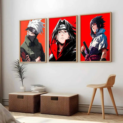 Japanese Anime Wall Art Paintings for Living Room Bedroom
