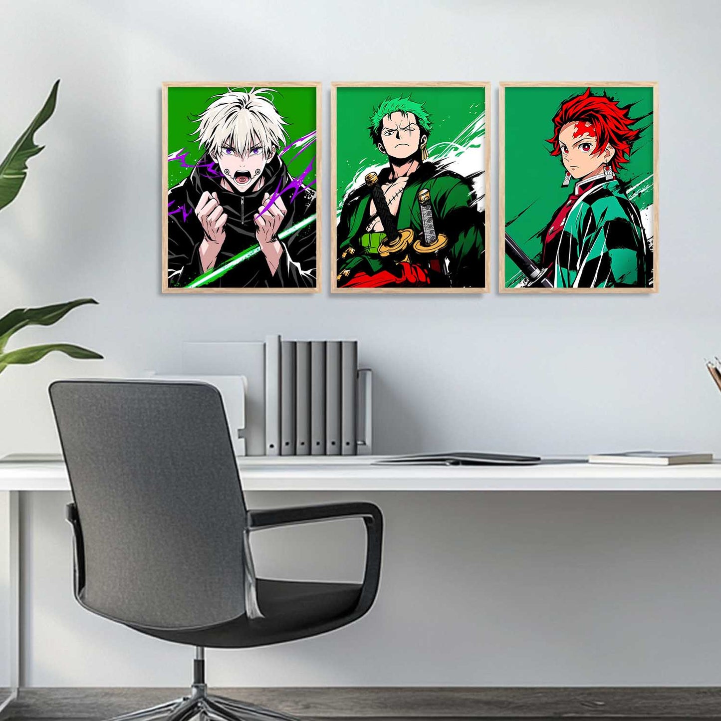 Japanese Anime Wall Art Paintings for Living Room Bedroom