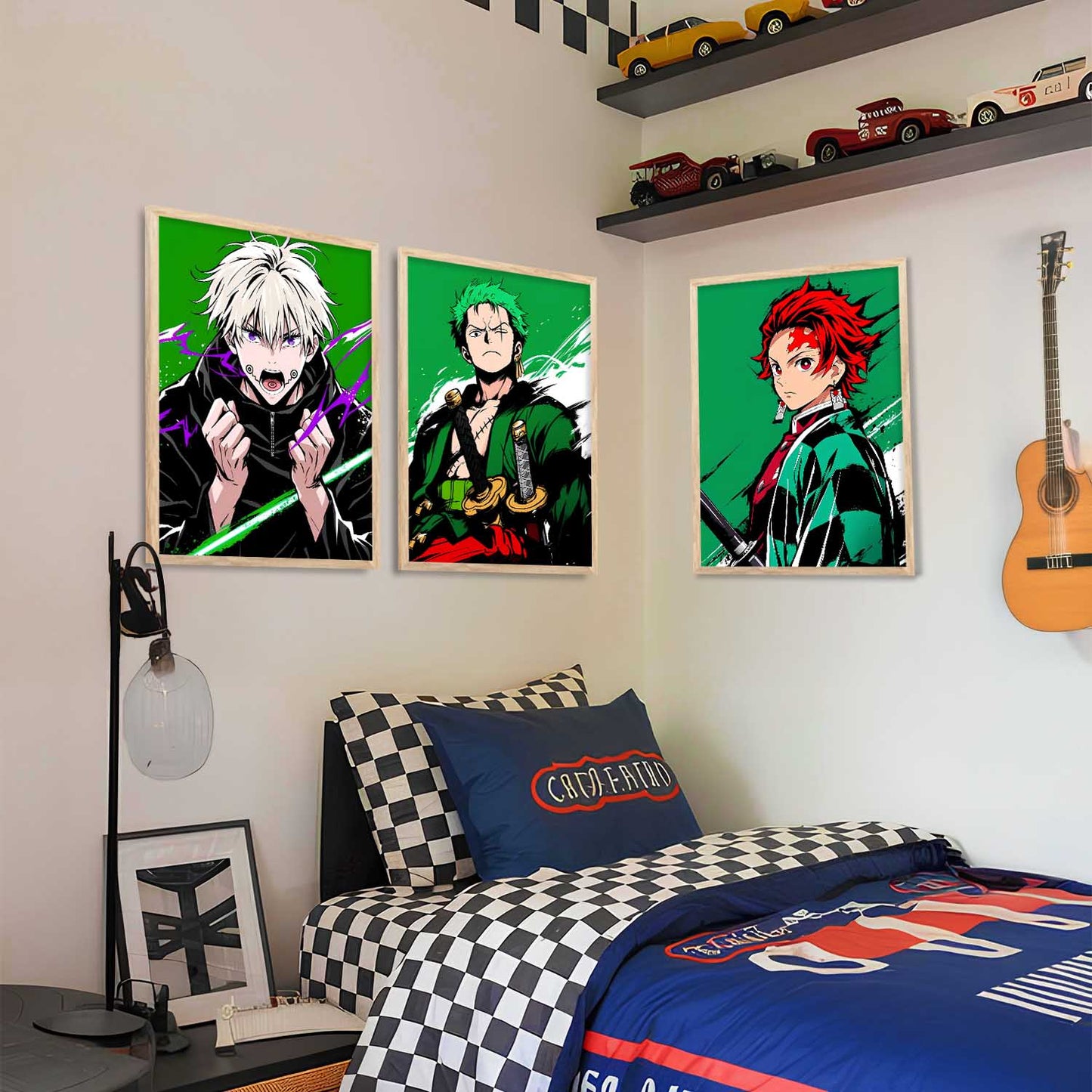 Japanese Anime Wall Art Paintings for Living Room Bedroom