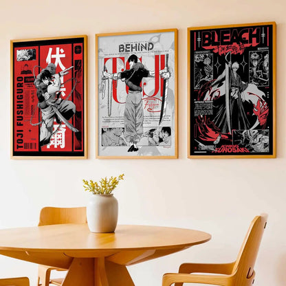 Japanese Anime Wall Art Paintings for Living Room Bedroom