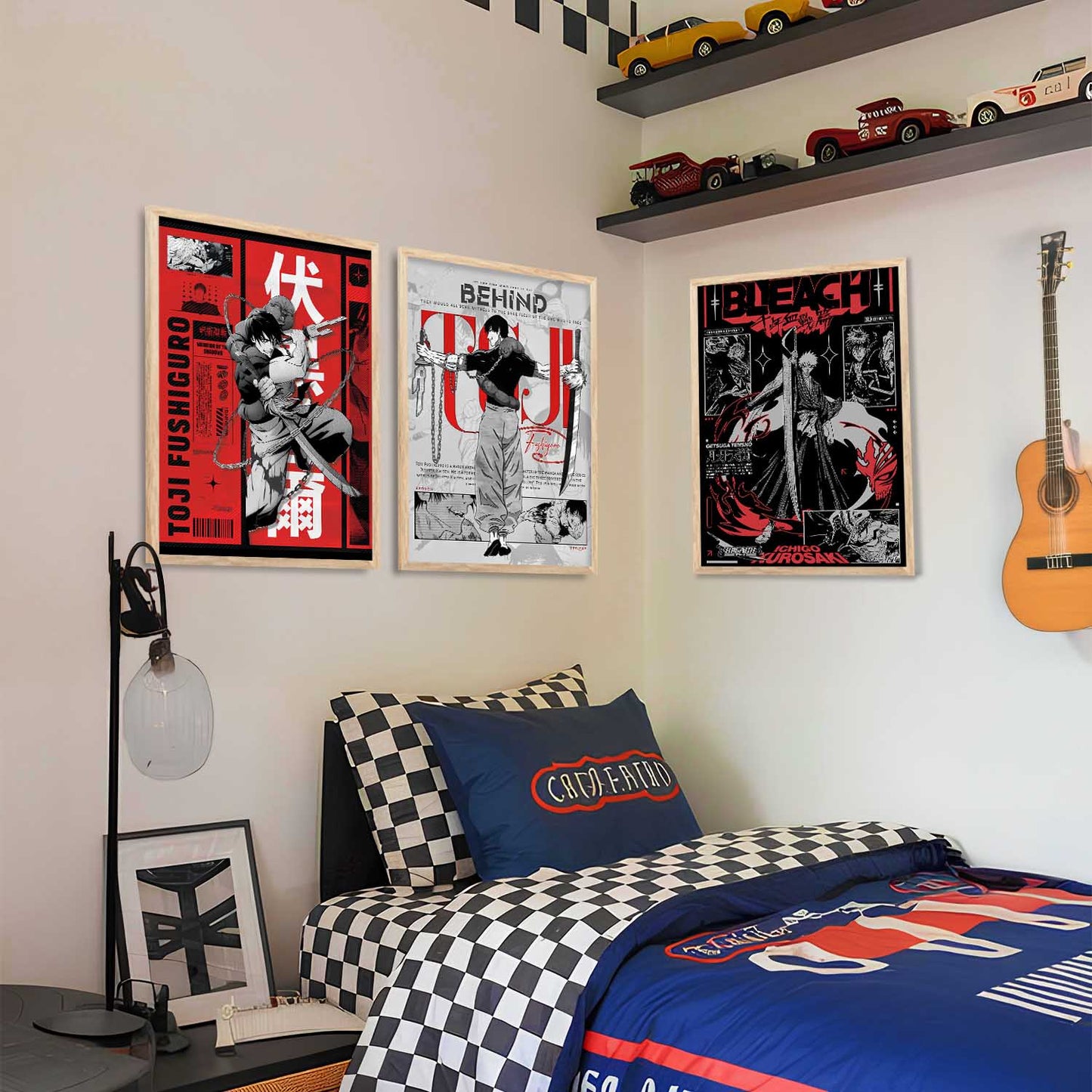 Japanese Anime Wall Art Paintings for Living Room Bedroom