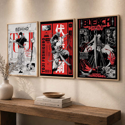 Japanese Anime Wall Art Paintings for Living Room Bedroom