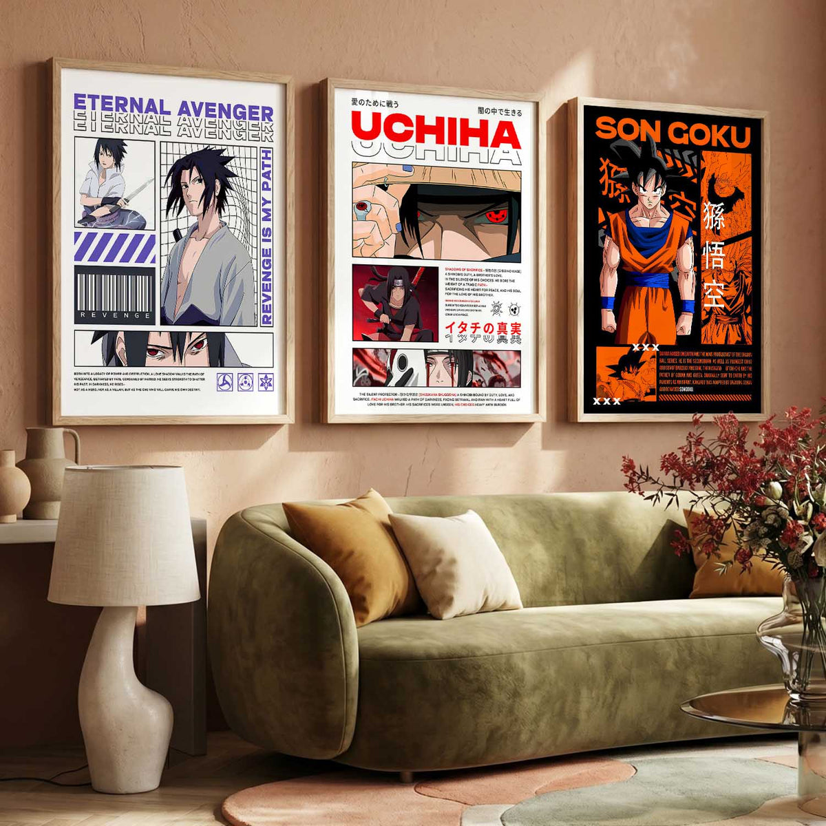 Japanese Wall Art Paintings for Living Room Bedroom