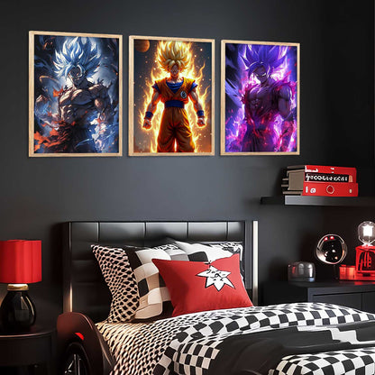 Japanese Anime Wall Art Paintings for Living Room Bedroom