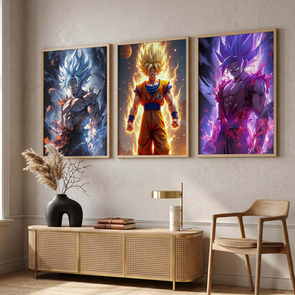 Japanese Anime Wall Art Paintings for Living Room Bedroom