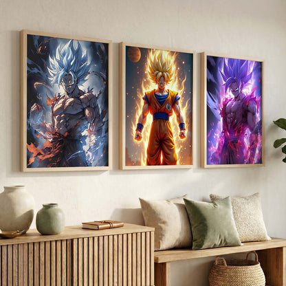 Japanese Anime Wall Art Paintings for Living Room Bedroom