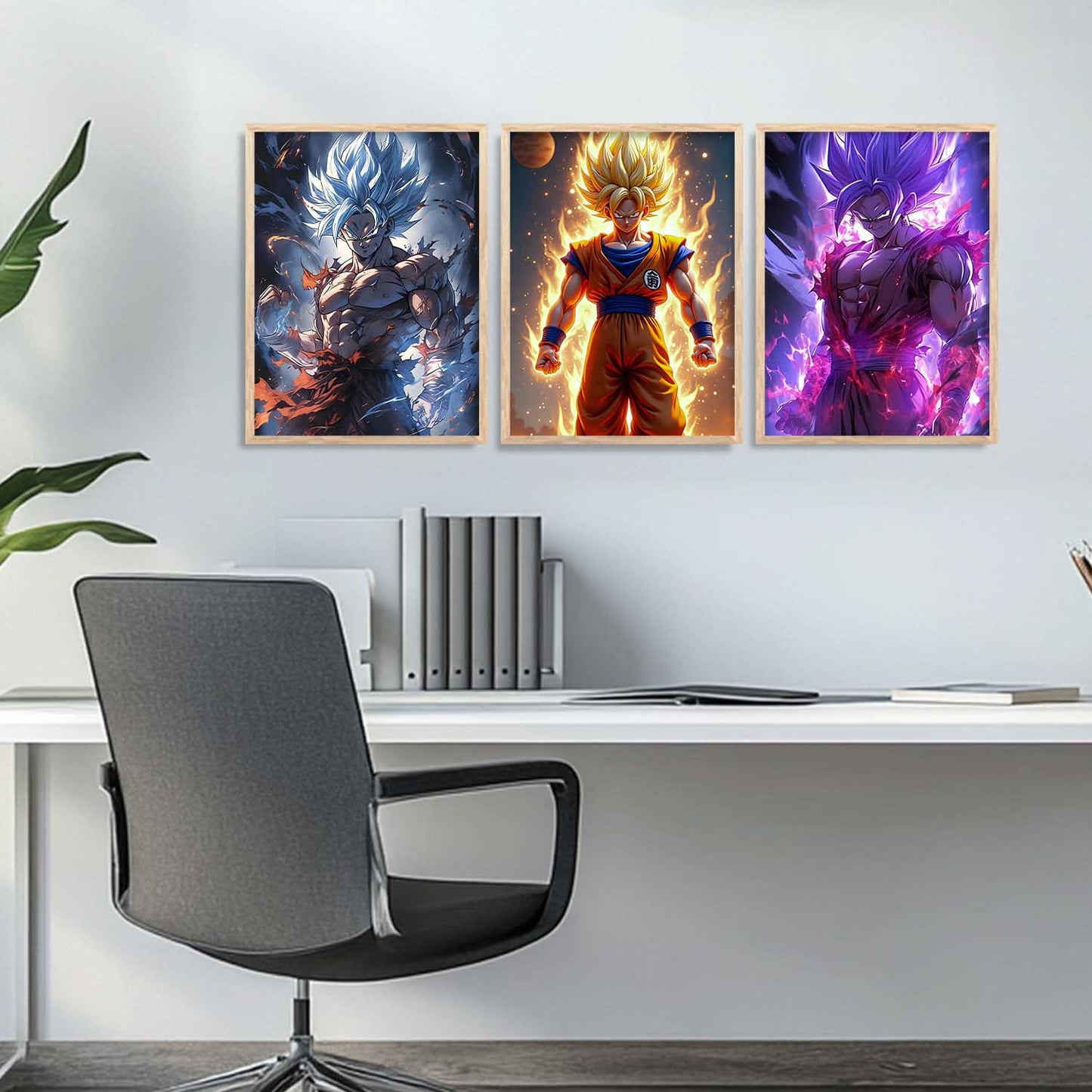 Japanese Anime Wall Art Paintings for Living Room Bedroom