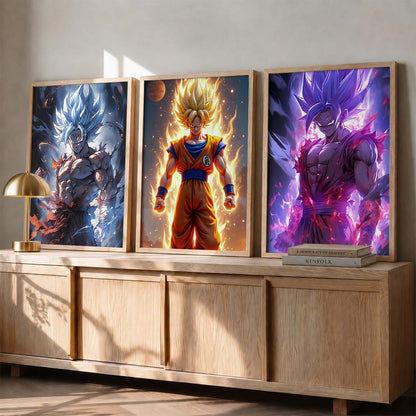 Japanese Anime Wall Art Paintings for Living Room Bedroom