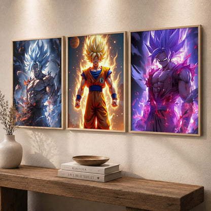 Japanese Anime Wall Art Paintings for Living Room Bedroom