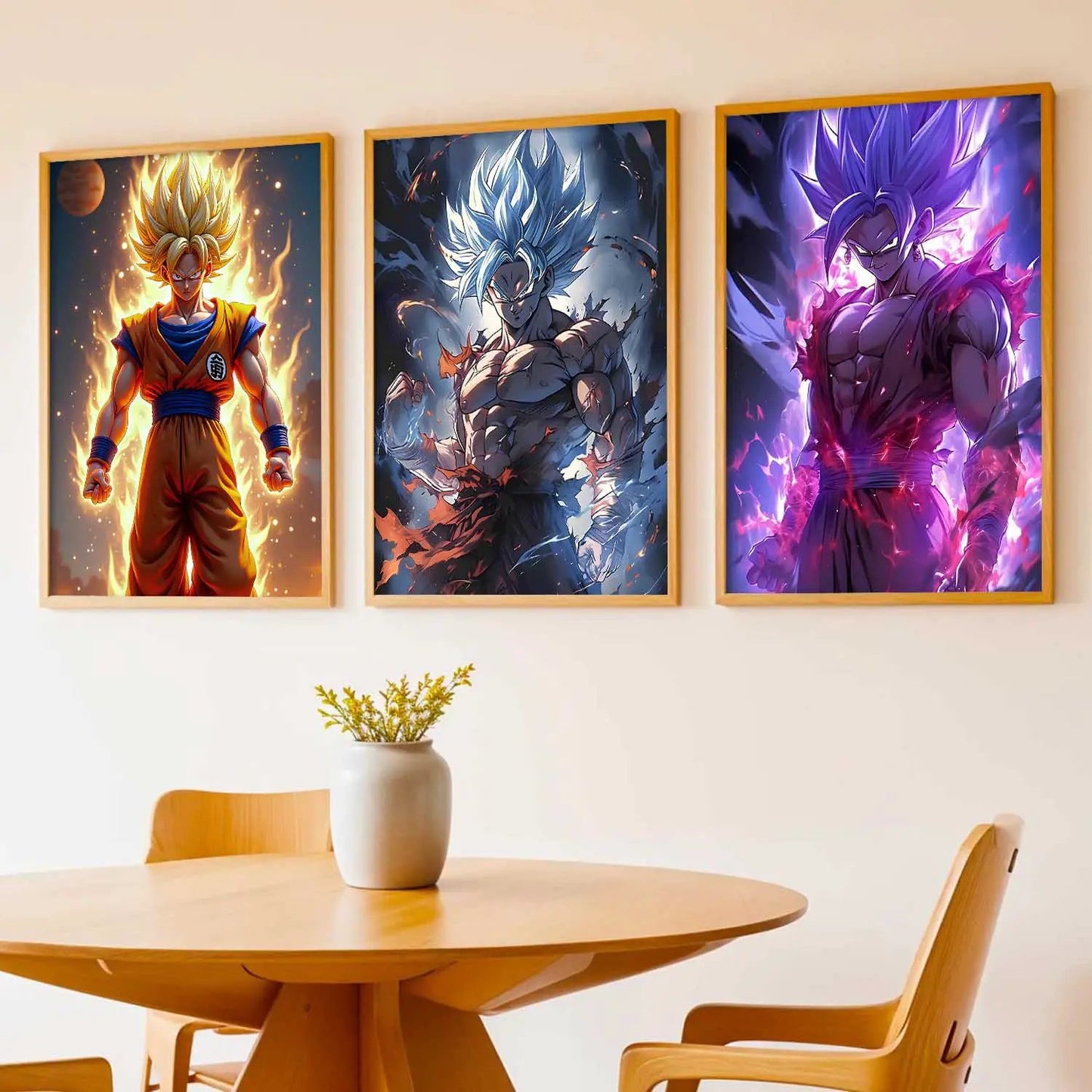Japanese Anime Wall Art Paintings for Living Room Bedroom