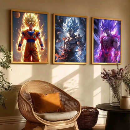 Japanese Anime Wall Art Paintings for Living Room Bedroom