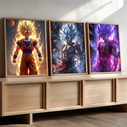 Japanese Anime Wall Art Paintings for Living Room Bedroom