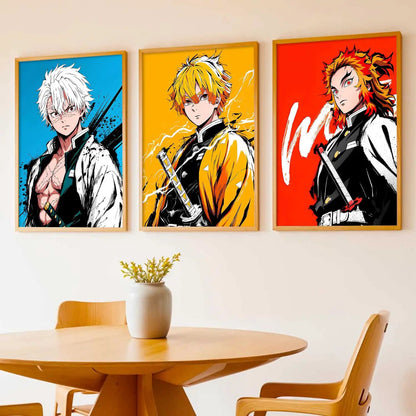 Japanese Anime Wall Art Paintings for Living Room Bedroom