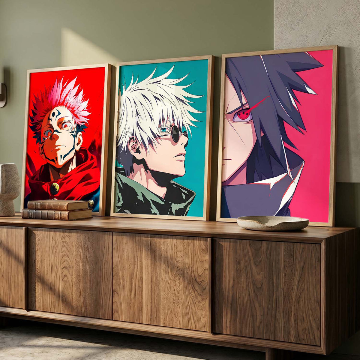 Anime Japanese Wall Art Paintings for Living Room Bedroom