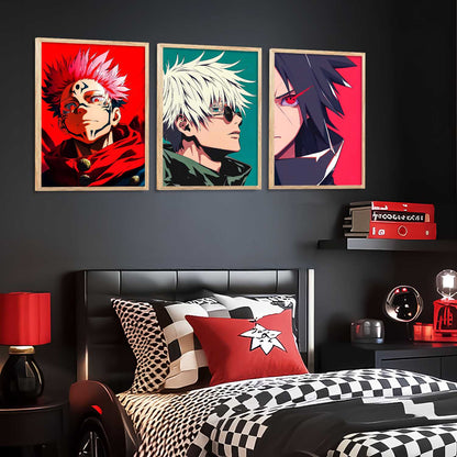 Anime Japanese Wall Art Paintings for Living Room Bedroom