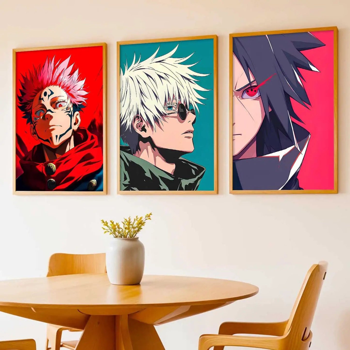 Anime Japanese Wall Art Paintings for Living Room Bedroom