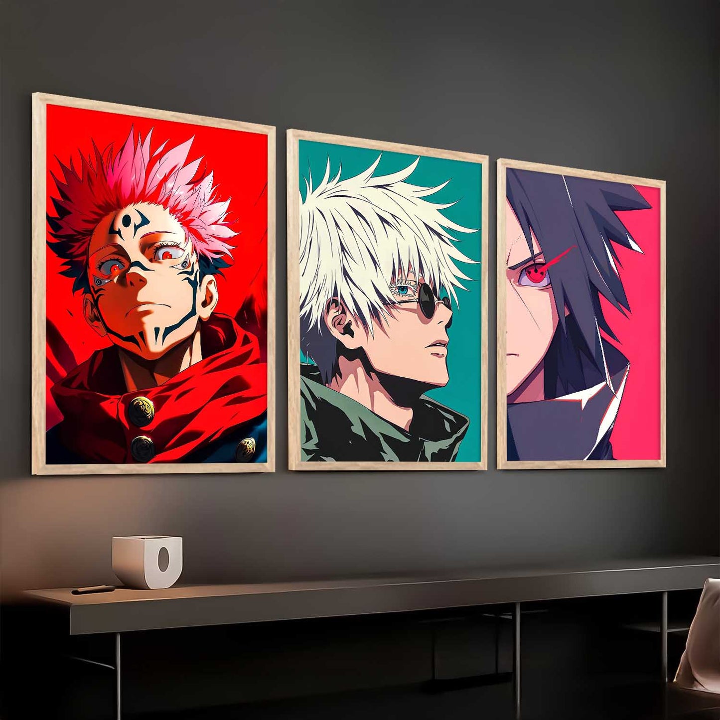 Anime Japanese Wall Art Paintings for Living Room Bedroom