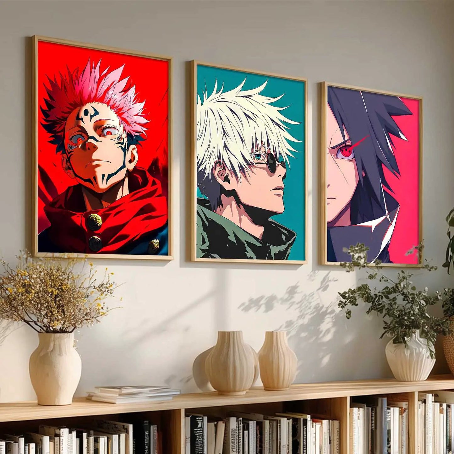 Anime Japanese Wall Art Paintings for Living Room Bedroom