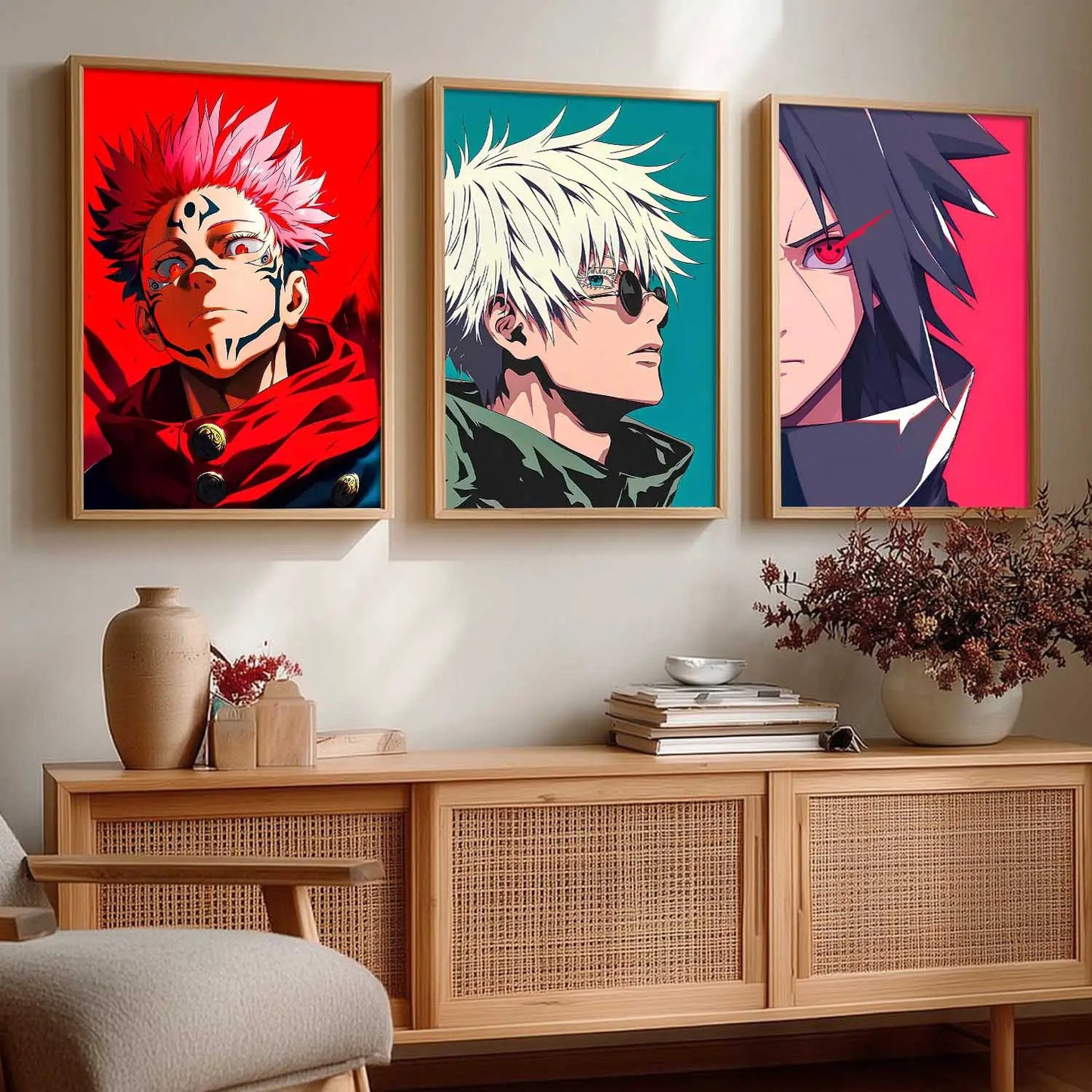 Anime Japanese Wall Art Paintings for Living Room Bedroom