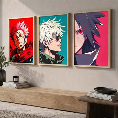 Anime Japanese Wall Art Paintings for Living Room Bedroom