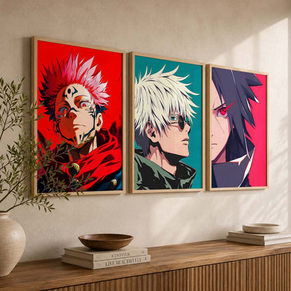 Anime Japanese Wall Art Paintings for Living Room Bedroom