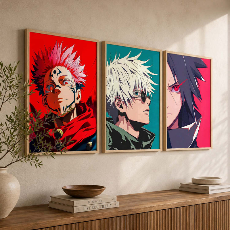 Anime Japanese Wall Art Paintings for Living Room Bedroom