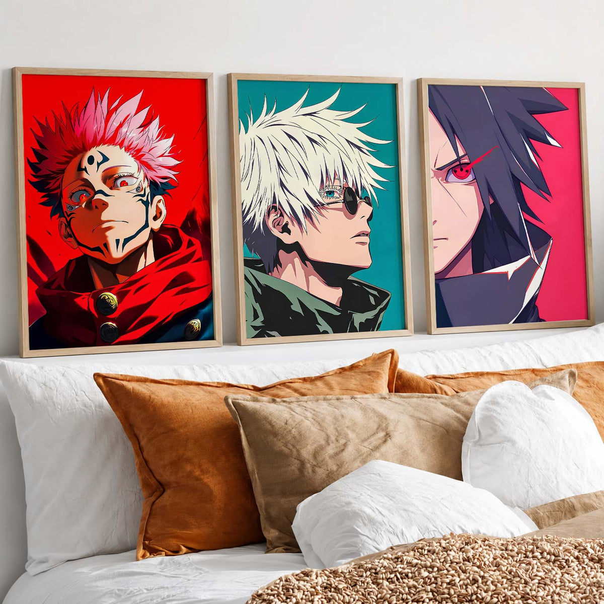 Anime Japanese Wall Art Paintings for Living Room Bedroom