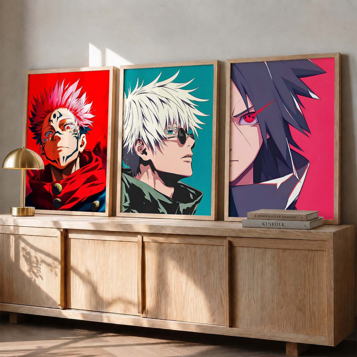 Anime Japanese Wall Art Paintings for Living Room Bedroom