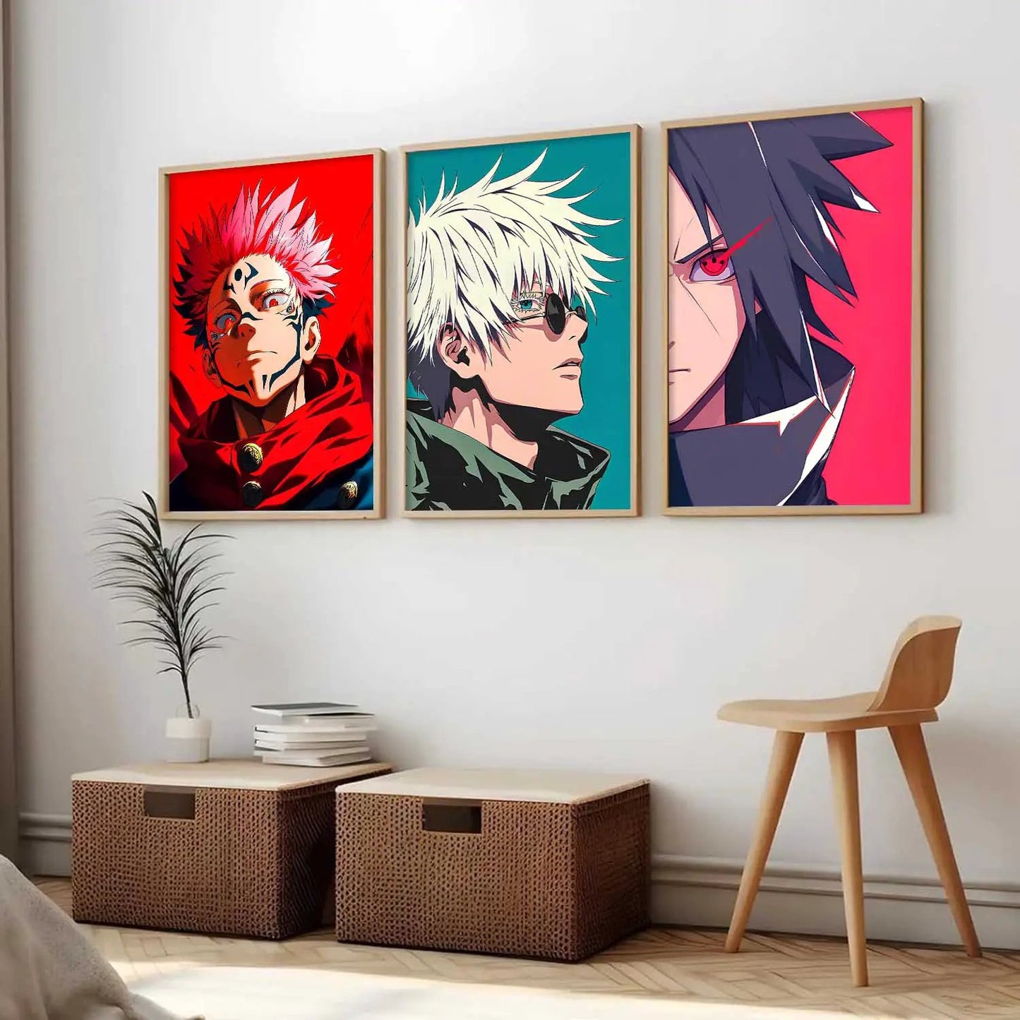Anime Japanese Wall Art Paintings for Living Room Bedroom