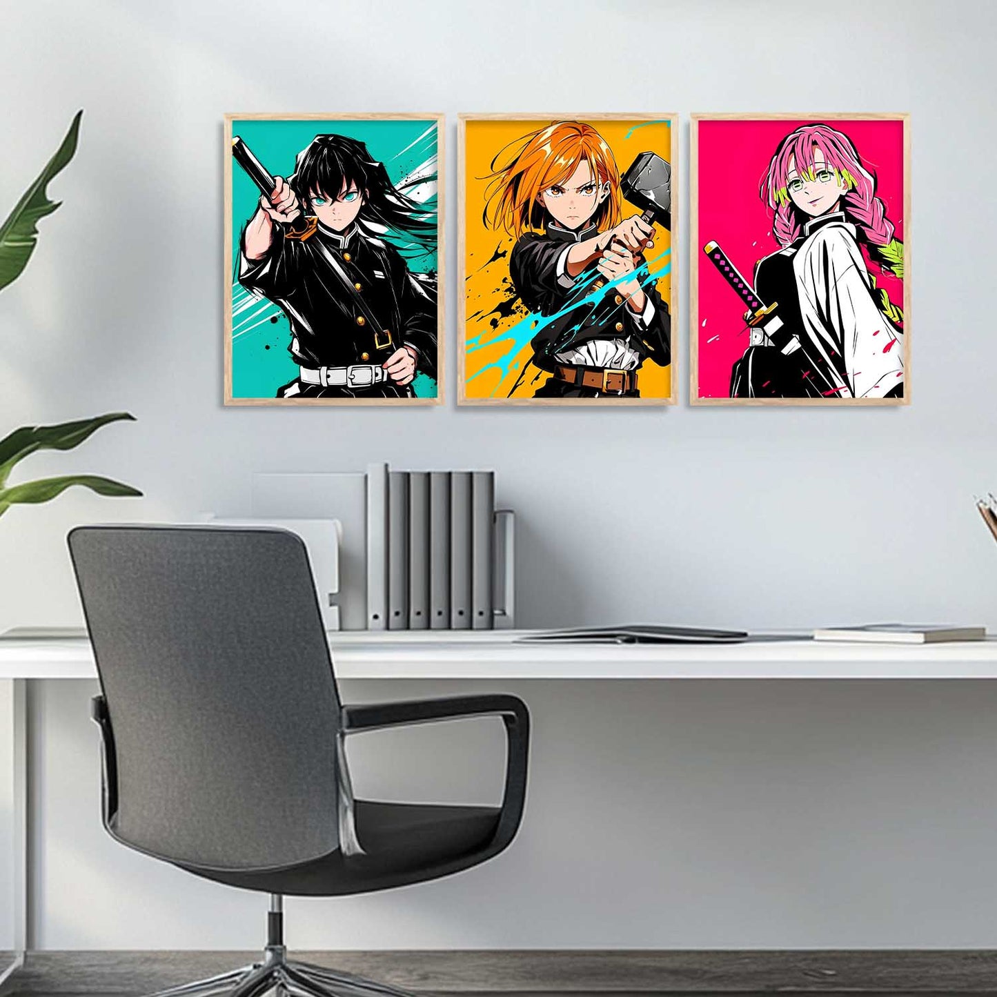 Anime Japanese Wall Art Paintings for Living Room Bedroom