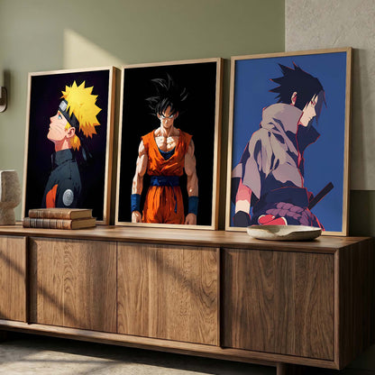 Japanese Aesthetic Anime Wall Art Paintings for Living Room Bedroom